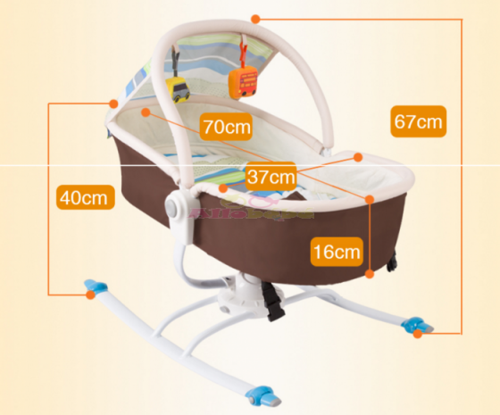 Transat Couffin 2 En 1 Rotatif