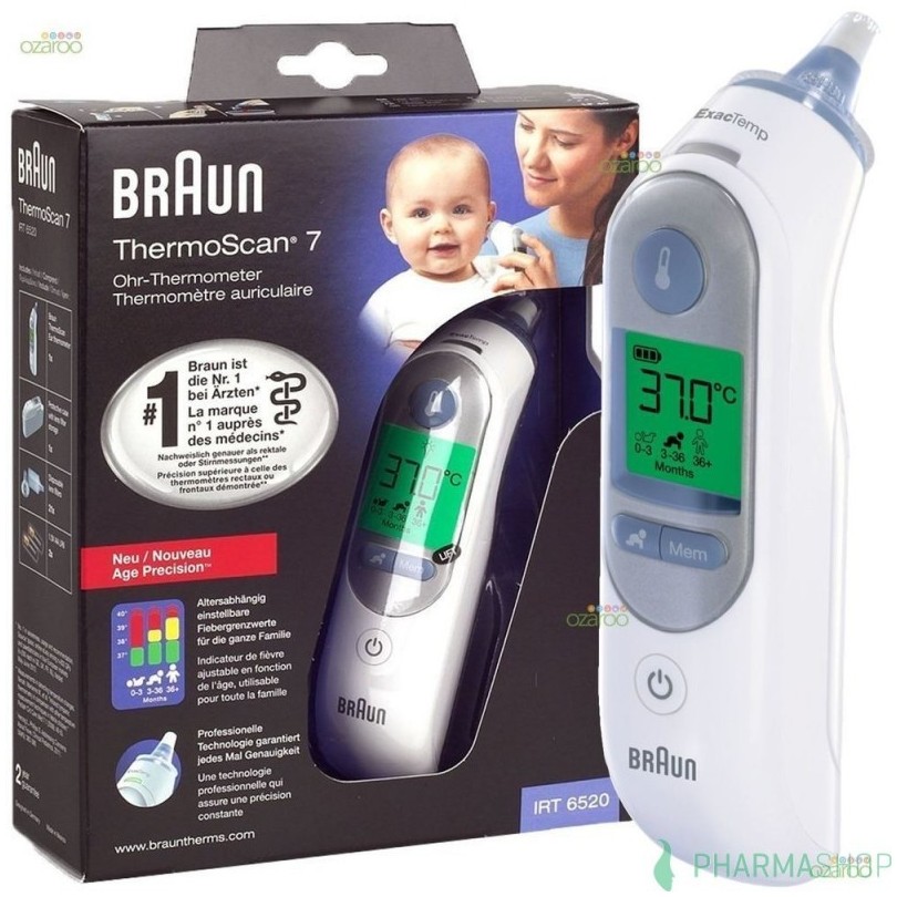 BRAUN ThermoScan 7+ Thermomètre auriculaire