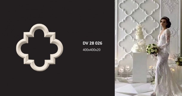 Quadrilobe decoratif DV 28026